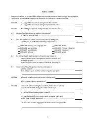 Documentation Report for Approved Nonpublic Elementary Schools - Nebraska, Page 3