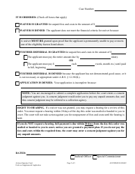 Form AOCDFGF10F Order on Supplemental Application - Arizona, Page 2