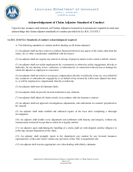 Application for Individual Insurance Producer, Consultant, Public or Claims Adjuster License - Louisiana, Page 6