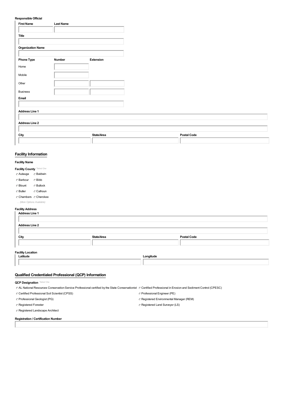 ADEM Form 021 Notice of Termination - Npdes General Permit Number Alr100000 - Alabama, Page 4