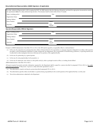 ADEM Form 021 Notice of Termination - Npdes General Permit Number Alr100000 - Alabama, Page 8