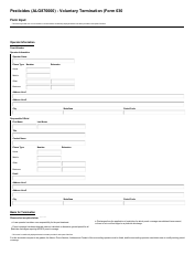 ADEM Form 030 Notice of Termination - Npdes General Permit Number Alg870000 - Alabama, Page 3