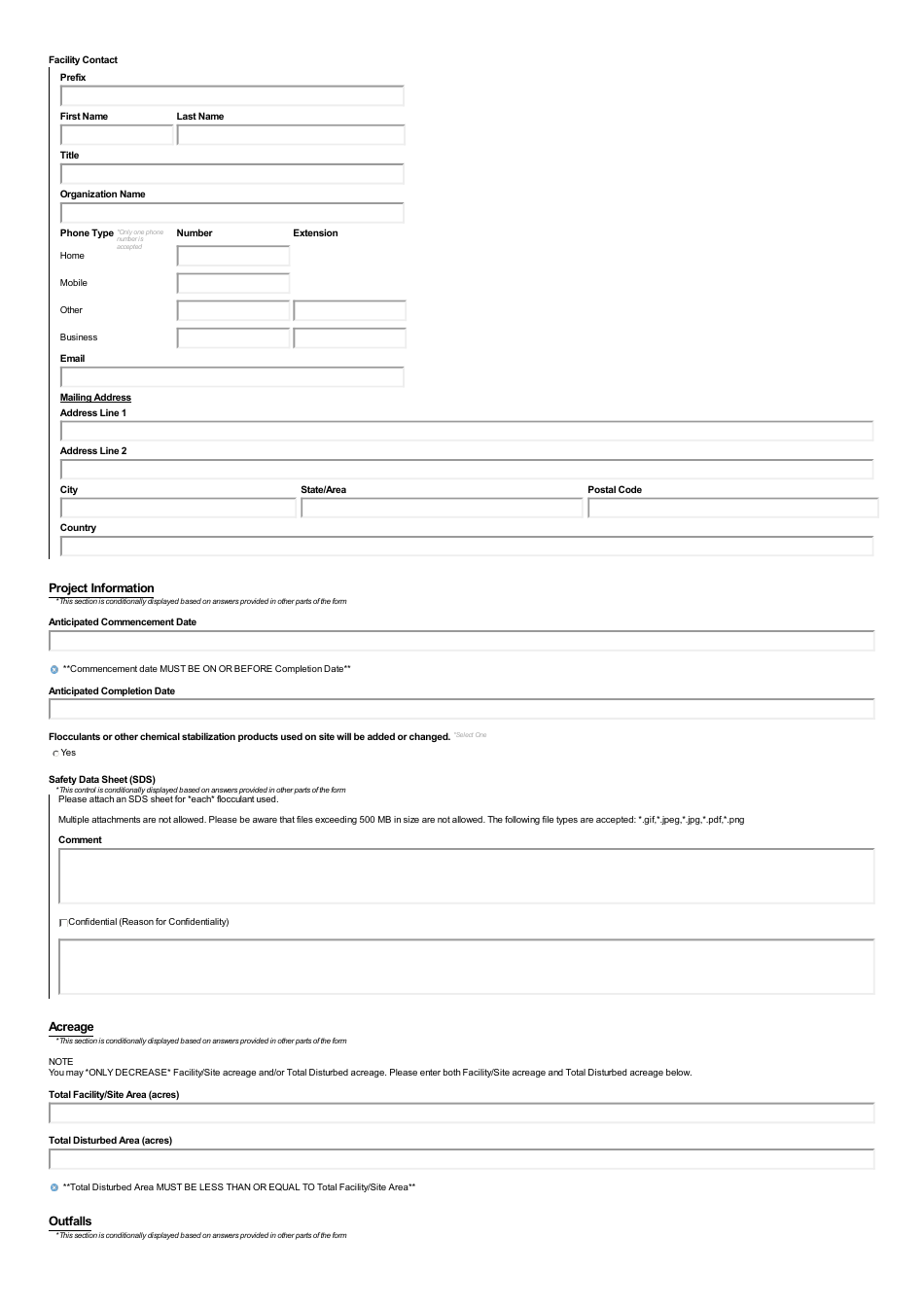 ADEM Form 024 Notice of Intent - Npdes General Permit Number Alr100000 (Construction Stormwater) - Alabama, Page 15