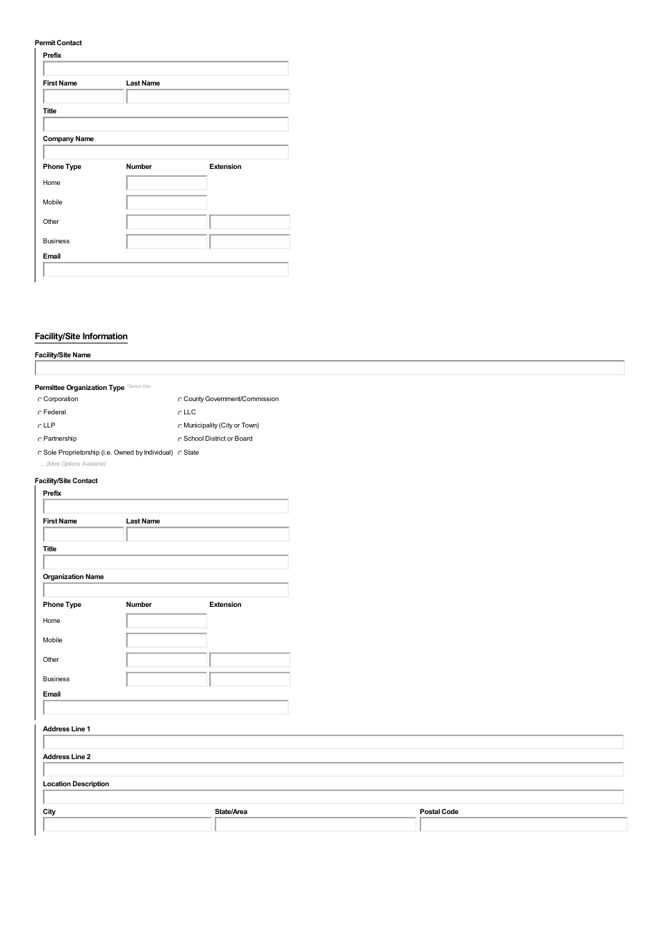 ADEM Form 024 Notice of Intent - Npdes General Permit Number Alr100000 (Construction Stormwater) - Alabama, Page 5