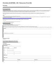 ADEM Form 028 Notice of Intent - Npdes General Permit Number Alg870000 (Pesticides) - Alabama, Page 25