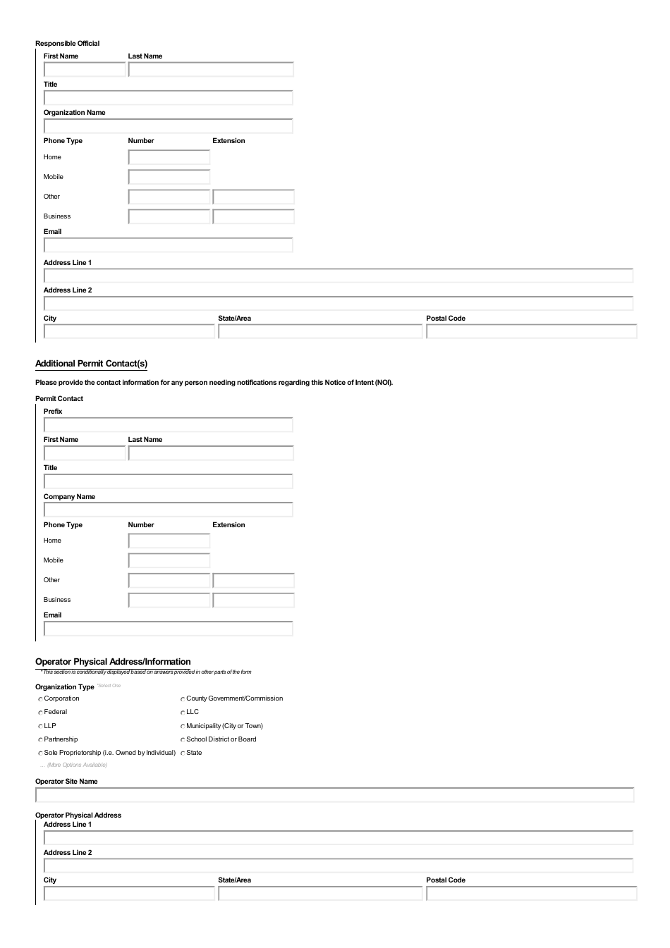 ADEM Form 028 Notice of Intent - Npdes General Permit Number Alg870000 (Pesticides) - Alabama, Page 26