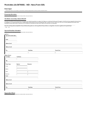 ADEM Form 028 Notice of Intent - Npdes General Permit Number Alg870000 (Pesticides) - Alabama, Page 3