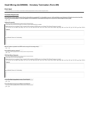ADEM Form 499 Notice of Termination - Npdes General Permit Number Alg890000 - Alabama, Page 3