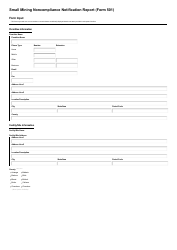 ADEM Form 501 Npdes Small Mining Noncompliance Notification Report - Alabama, Page 3