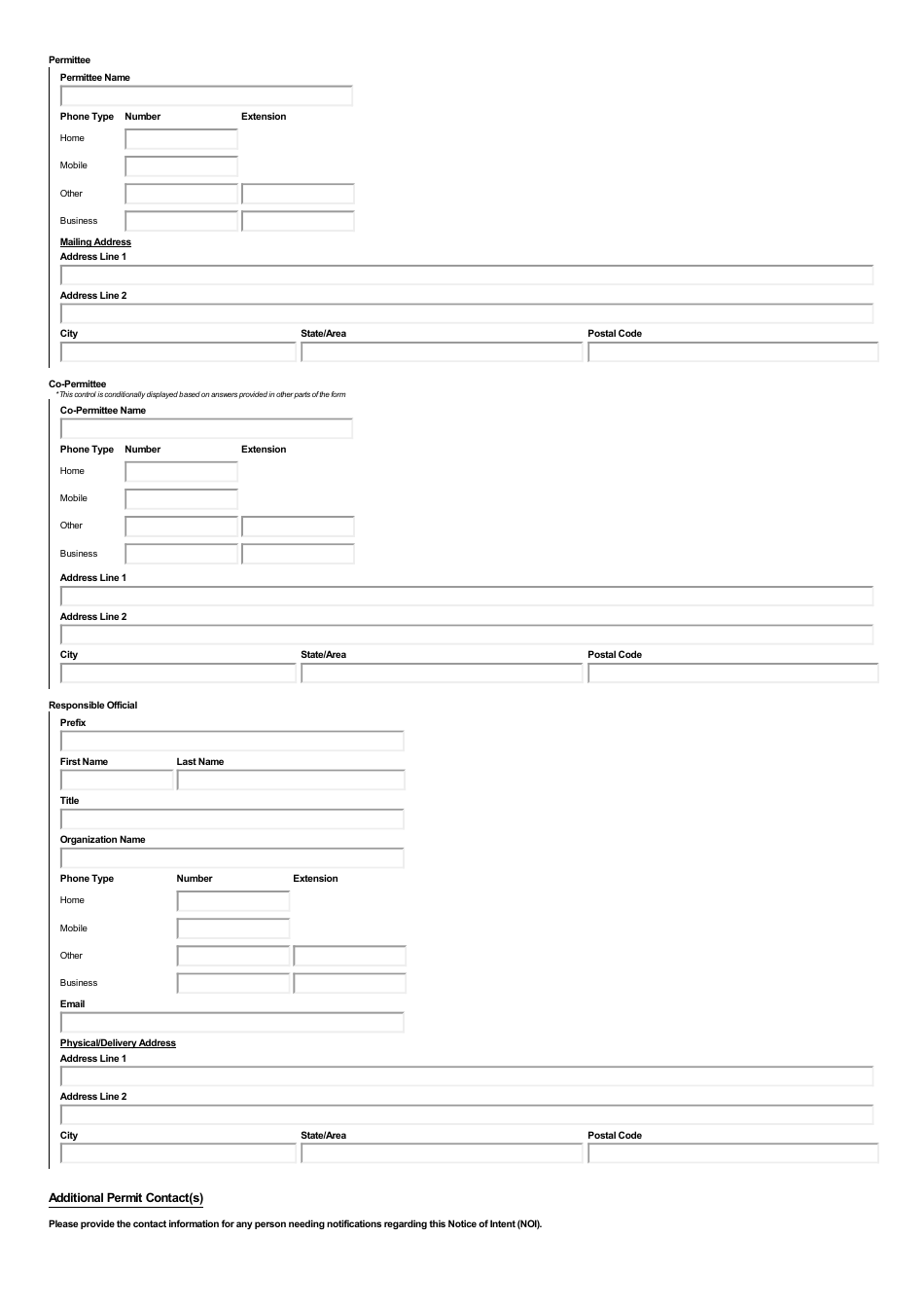 ADEM Form 498 Notice of Intent - Npdes General Permit Number Alg890000 - Alabama, Page 30