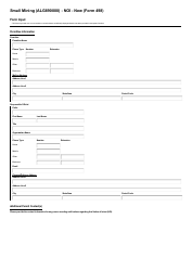 ADEM Form 498 Notice of Intent - Npdes General Permit Number Alg890000 - Alabama, Page 3