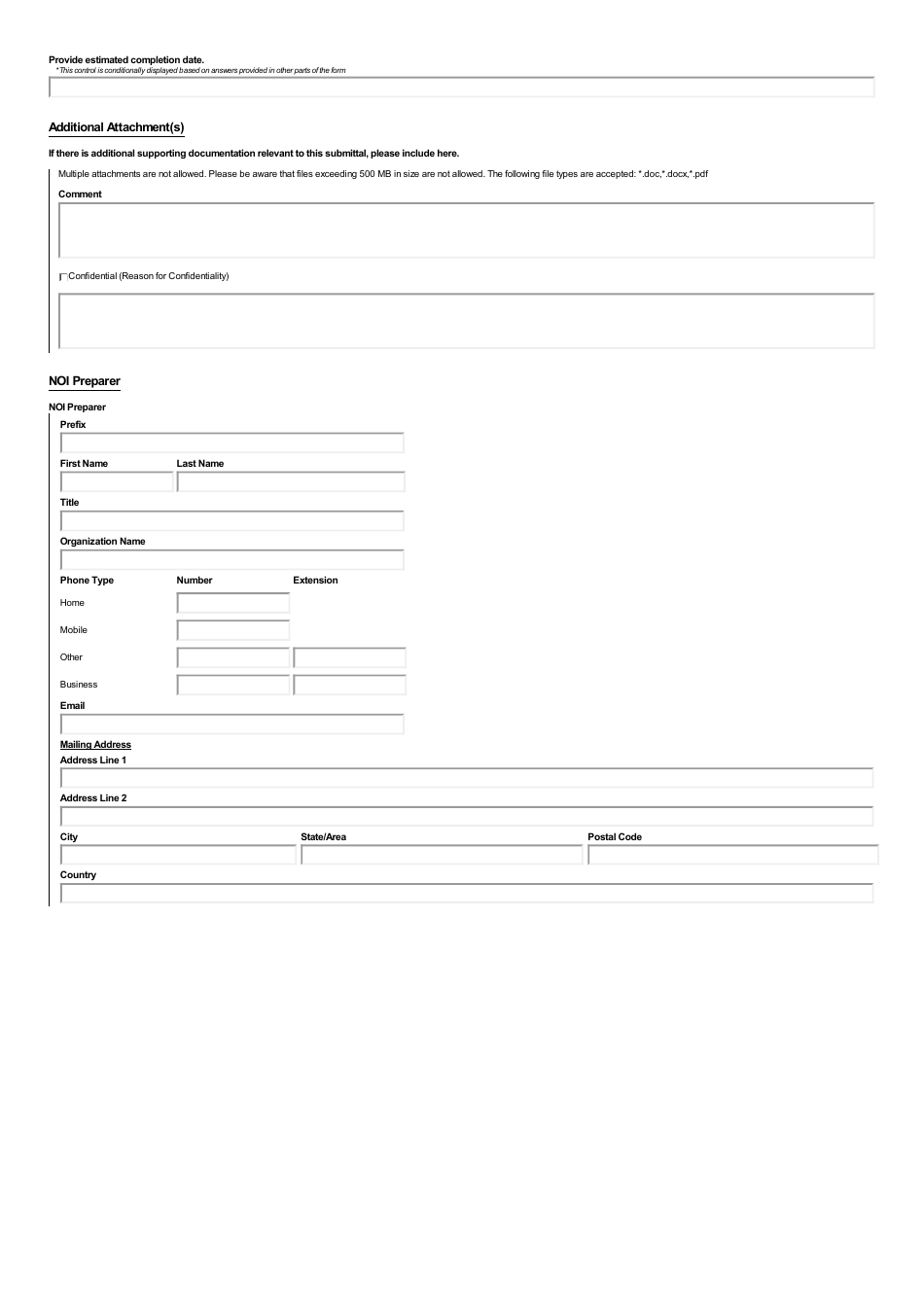 ADEM Form 503 Notice of Intent - Npdes General Permit Number Alr040000 (Ms4 Phase II) - Alabama, Page 12