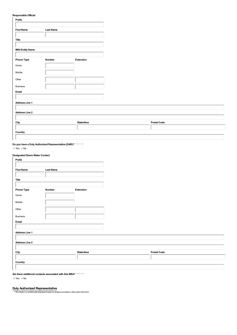ADEM Form 503 Notice of Intent - Npdes General Permit Number Alr040000 (Ms4 Phase II) - Alabama, Page 15