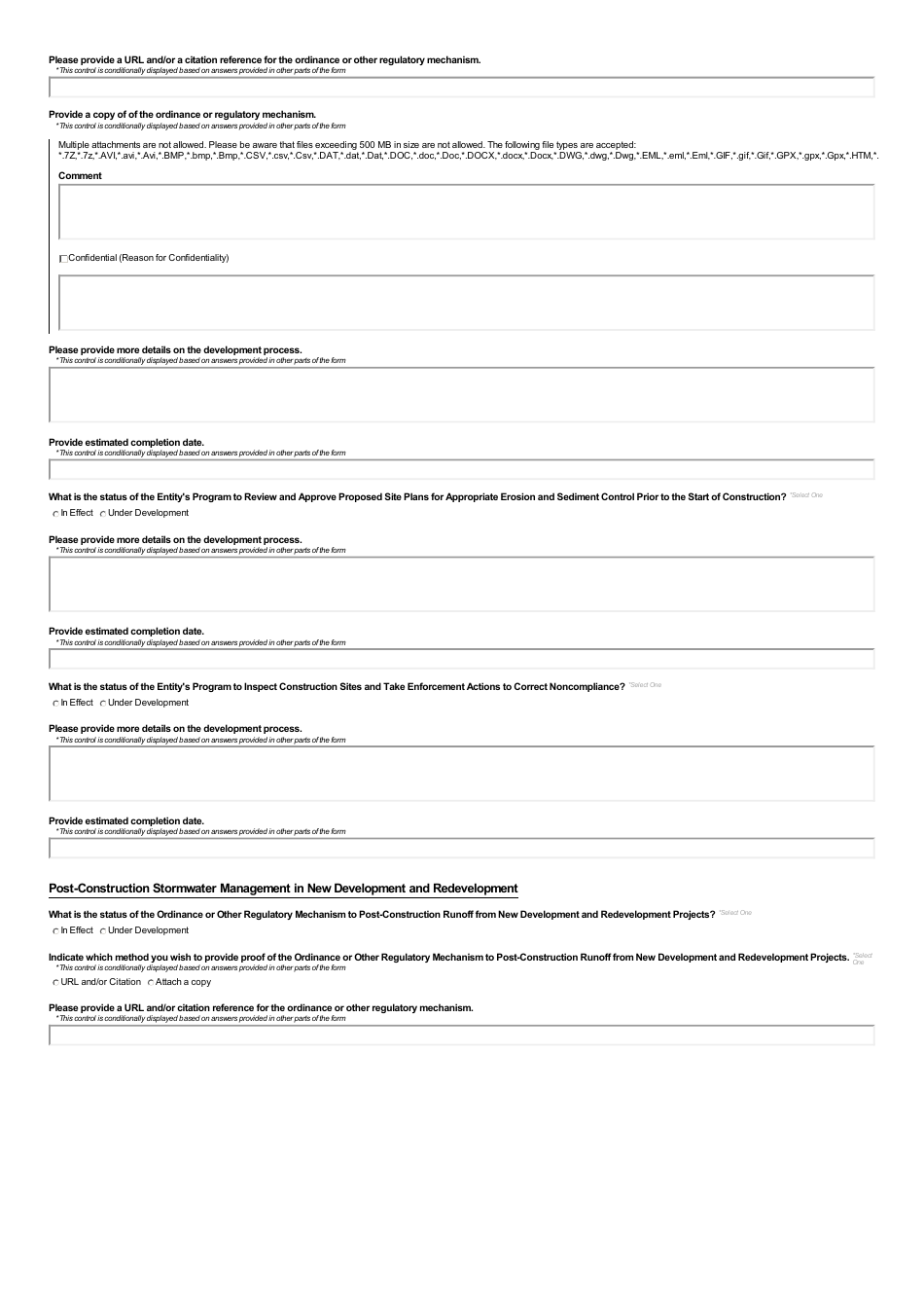 ADEM Form 503 Notice of Intent - Npdes General Permit Number Alr040000 (Ms4 Phase II) - Alabama, Page 22