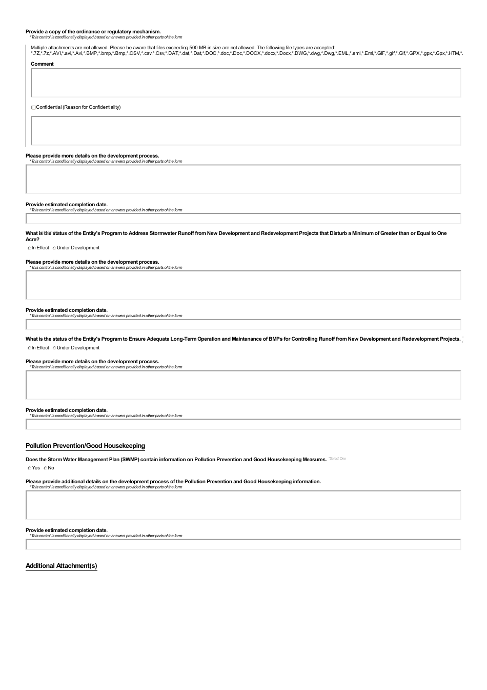 ADEM Form 503 Notice of Intent - Npdes General Permit Number Alr040000 (Ms4 Phase II) - Alabama, Page 23