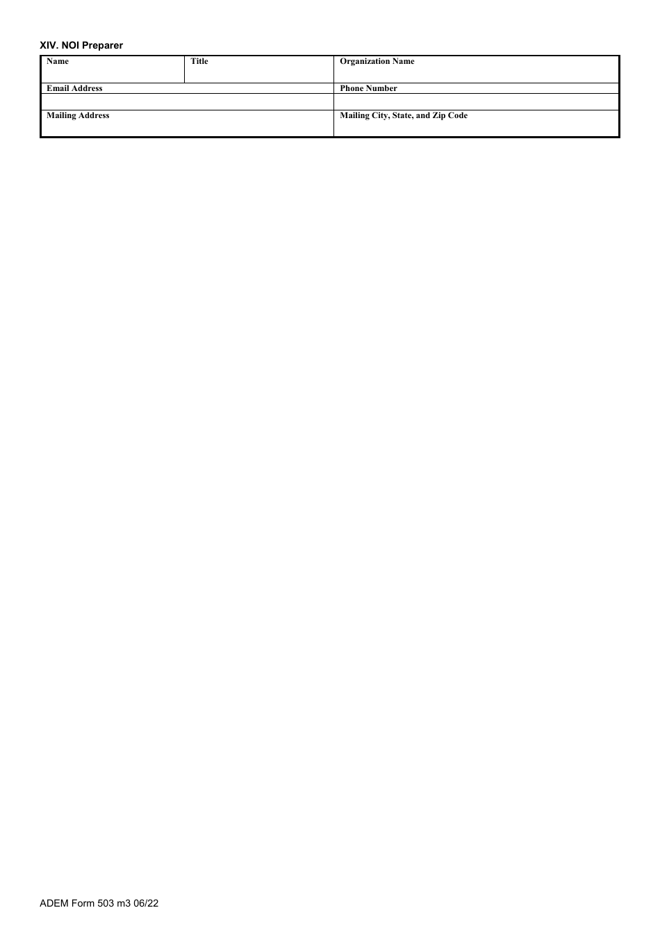 ADEM Form 503 Notice of Intent - Npdes General Permit Number Alr040000 (Ms4 Phase II) - Alabama, Page 32