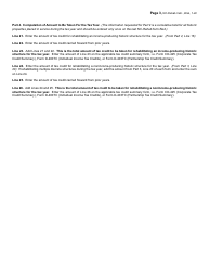 Instructions for Form NC-REHAB Historic Rehabilitation Tax Credits - North Carolina, Page 3