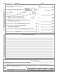 Form CD-418 Cooperative or Mutual Association - North Carolina, Page 3