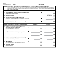 Form NC-REHAB Historic Rehabilitation Tax Credits - North Carolina, Page 3
