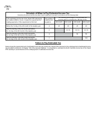 Form NC-429 PTE Pass-Through Entity Estimated Income Tax - North Carolina, Page 3