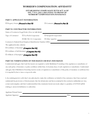 Application for Building Permit - Bethlehem Township, Pennsylvania, Page 5