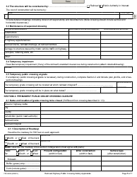 Form 735-9202 Railroad-Highway Public Crossing Safety Application - Oregon, Page 5