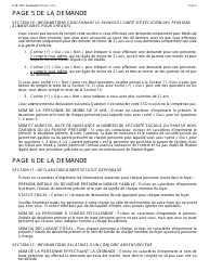 Instructions for Form LDSS-2921-FR New York State Application for Certain Benefits Andservices - New York (French), Page 9