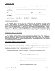 Agreement - Municipal - Accounts Receivable Setoff Program - Kansas, Page 2
