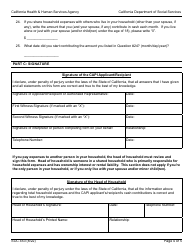 Form SOC453 Statement of Household Expenses and Contributions - Cash Assistance Program for Immigrants (Capi) - California, Page 4