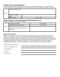 2300a Annual Report Form - Npdes Pesticide General Permit - Oregon, Page 4