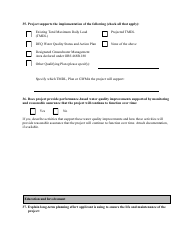 Point Source Project Loan Application (Design and Construction Projects) - Oregon, Page 17