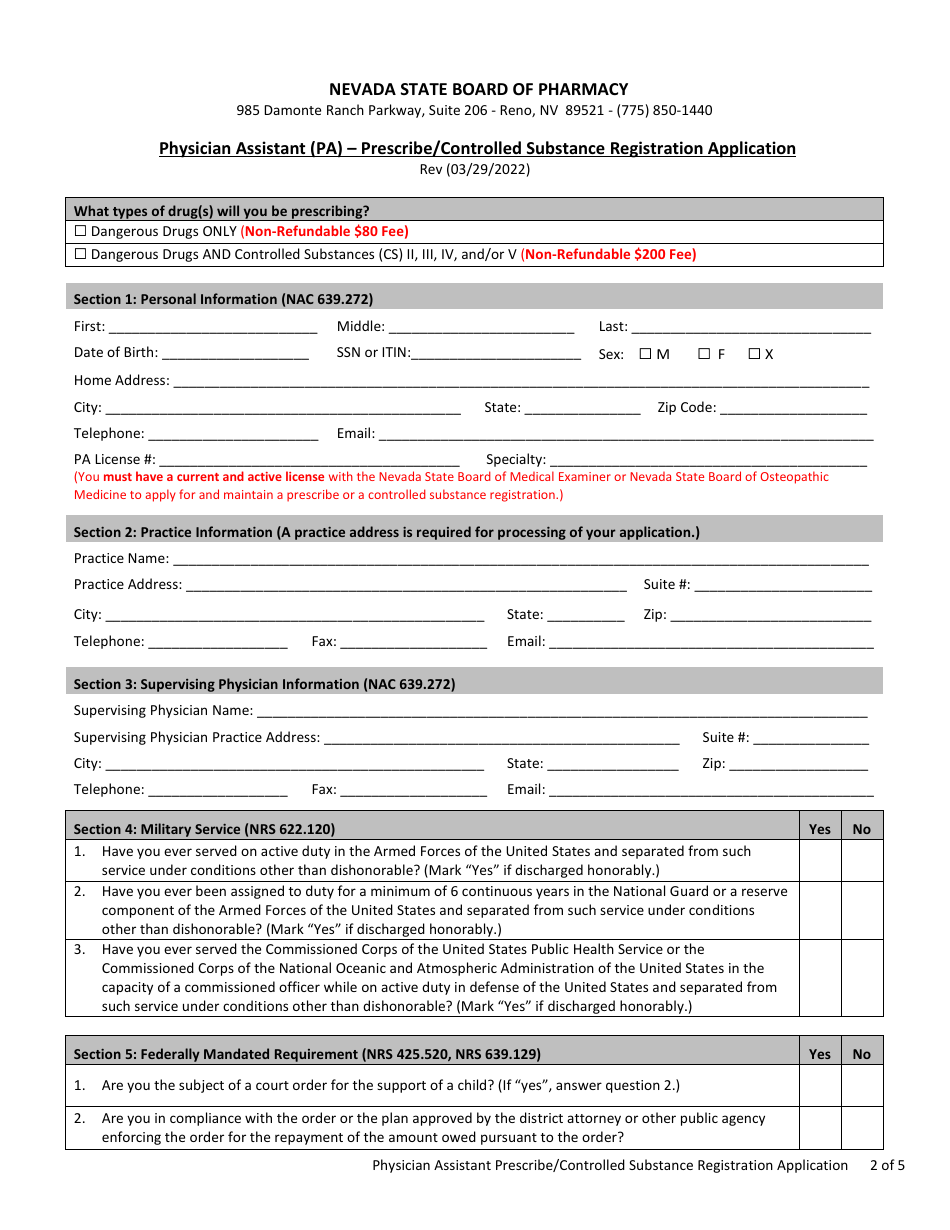 gabapentin controlled substance nevada