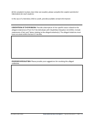State Administrative Complaint - Special Education - Idaho, Page 2