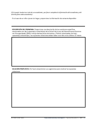 Queja Administrativa Estatal - Educacion Especial - Idaho (Spanish), Page 2