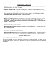 Form GEN-BR Surety Bond Rider - Tax Liability Rider or Name Change Rider - North Carolina, Page 4