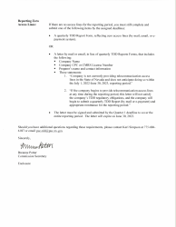 Tdd Surcharge for Assistance to Persons With Impaired Speech or Hearing Report Form - Nevada, Page 2