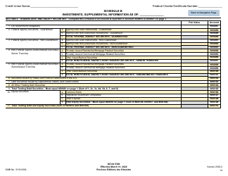 NCUA Form 5300 Call Report, Page 18