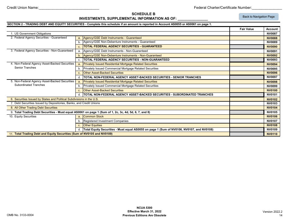 NCUA Form 5300 Fill Out, Sign Online and Download Printable PDF