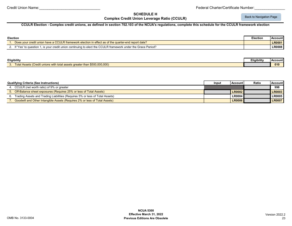 NCUA Form 5300 - Fill Out, Sign Online and Download Printable PDF ...