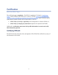 Instructions for NCUA Profile Form 4501A Credit Union Profile Form, Page 5