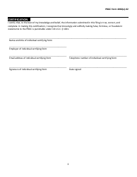 PBGC Form 4062(E)-02 Notice of Election Under Erisa 4062(E)(4), Page 3