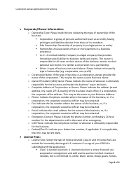 Form AH-047 Livestock Dealer License Application - Michigan, Page 4