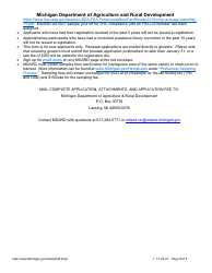Hemp Grower Registration - New Application - Michigan, Page 3