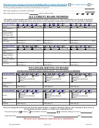 Form 623 Registration Filing Addendum - Nevada, Page 2