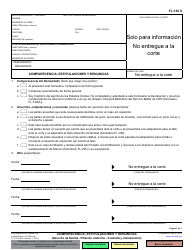 Document preview: Formulario FL-130 Comparecencia, Estipulaciones Y Renuncias (Derecho De Familia - Filiacion Uniforme - Custodia Y Manutencion) - California (Spanish)