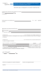 Document preview: Resolution Type Accompagnant La Convention D'aide Financiere - Programme D'aide Financiere Au Developpement DES Transports Actifs Dans Les Perimetres Urbains (Tapu) - Quebec, Canada (French)
