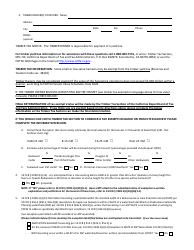 Form RM-73 (1038(E)) Oak Woodland Restoration Exemption Form - California, Page 2