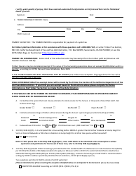 Form RM-73 (1038D) Harvesting Dead, Dying or Diseased Trees, Fuelwood, or Split Products in Response to Drought Related Stress or Dead Trees Which Are Unmerchantable as Sawlog-Size Timber Located Upon Substantially Damaged Timberland Exemption - California, Page 2