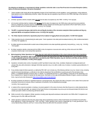 Form RM-73 Less Than 3 Acre Conversion Exemption - California, Page 4