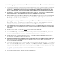 Form RM-73 Public Agency, Public and Private Utility Right of Way Exemption - California, Page 3